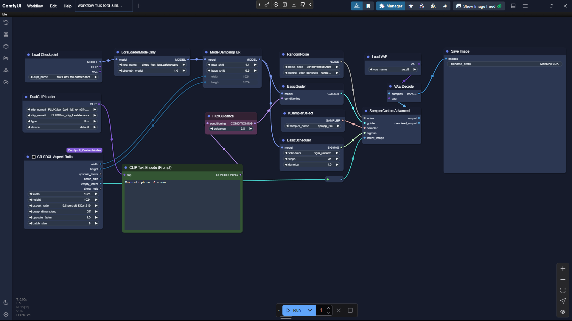 Midnight Indigo Palette theme preview